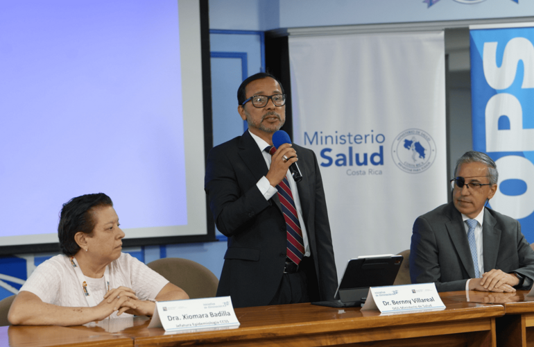 Director General de Salud brindó unas palabras a los participantes