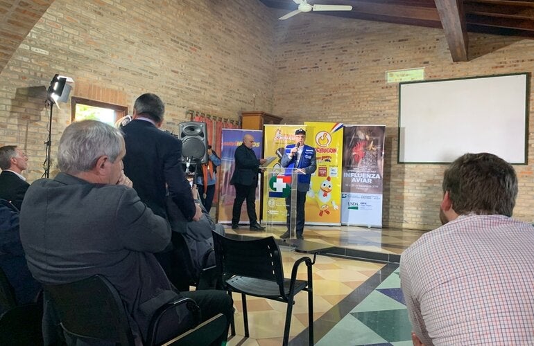 Paraguay: culminó con éxito el simulacro por Influenza Aviar