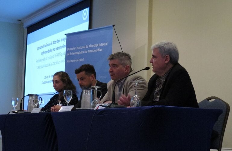 Se realizó encuentro nacional de la iniciativa HEARTS con la incorporación del abordaje de diabetes