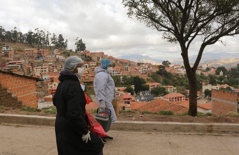 Vacunación Bolivia, Chuquisaca