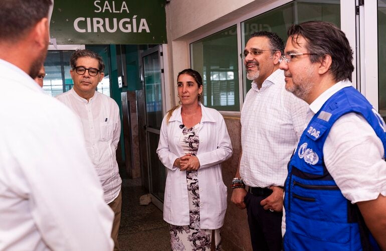 Misión en terreno de OCHA, OMS y OPS para respuesta a emergencia en Cuba