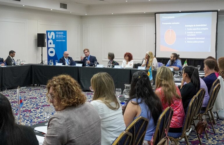 Foto de un momento de la presentación