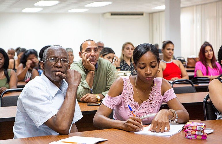 Participantes en el taller nacional sobre atención neonatal