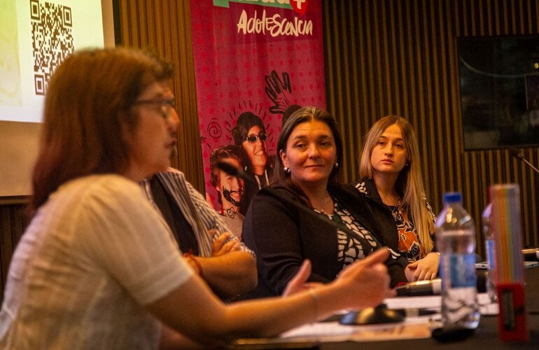 Foto de un momento de la presentación