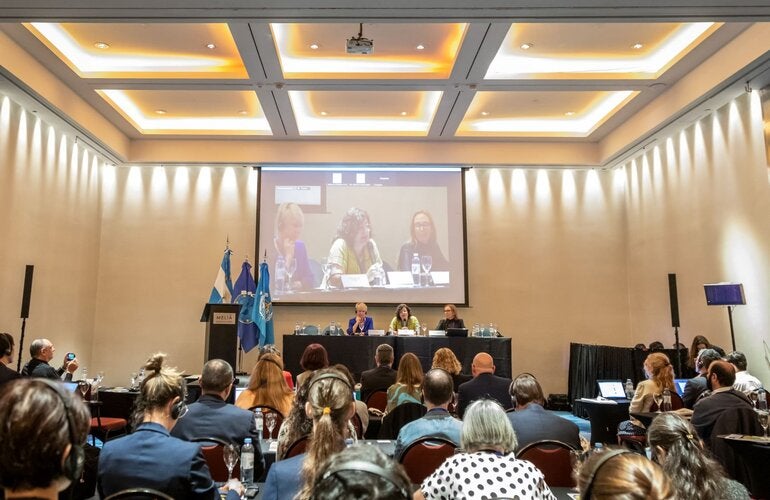 Apertura del encuentro. Foto ANLIS-Malbrán