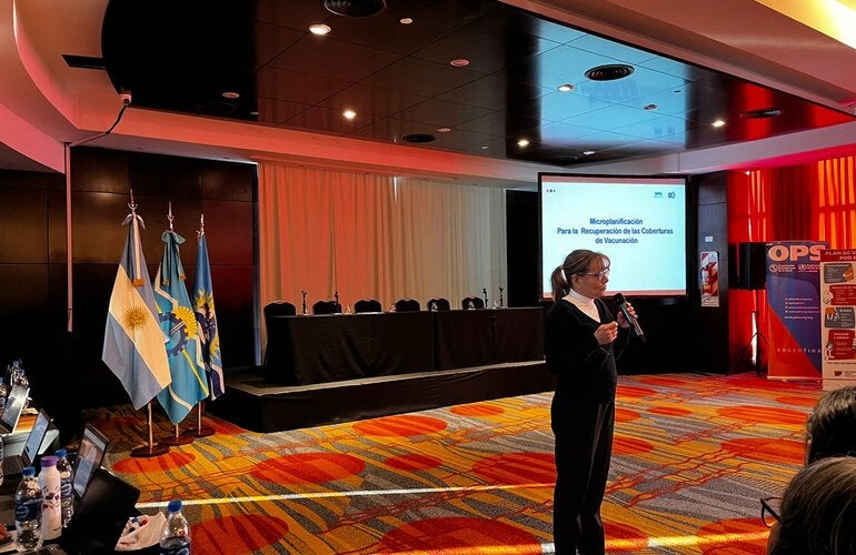 foto de la presentación sobre microplanificación