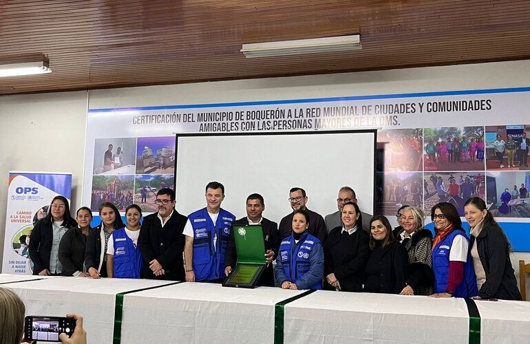 El Municipio de Boquerón del Chaco paraguayo ya es flamante miembro de la Red Mundial de Ciudades y Comunidades Amigables con las personas mayores de la OMS