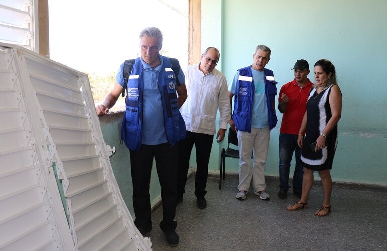 Visita a policlínico Hermanos Cruz en Pinar del Río