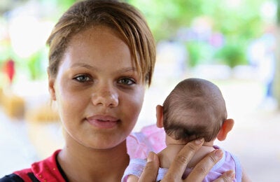 Madre de recién nacido