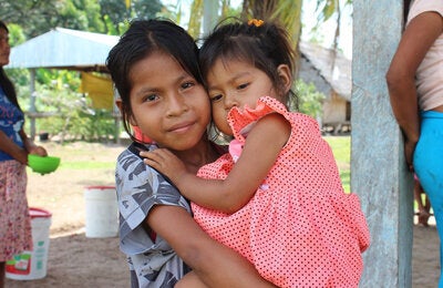 Peruvian children screened and treated for malaria
