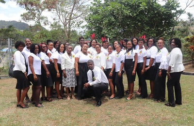  Cadre of new community health workers. Photo: PAHO/WHO