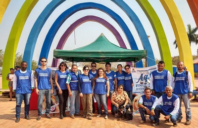 Acción fue posible con el apoyo del Ministerio de Salud de Brasil, Estados y municipios en coordinación con PANAFTOSA OPS/OMS