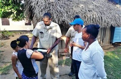 Belize's national malaria program