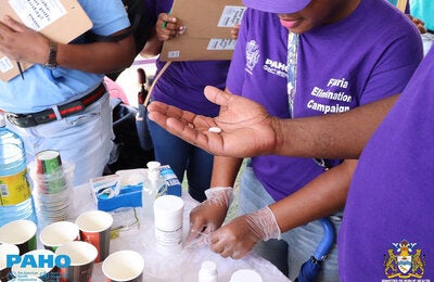 Filaria elimination campaign