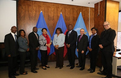 during the visit