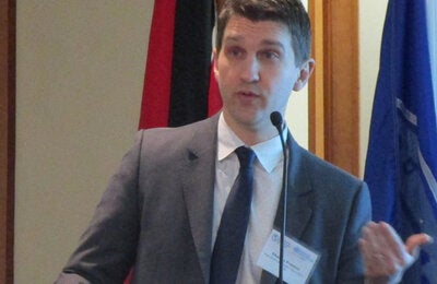 Speaker at the Childhood Cancer Meeting