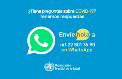 Envíe hola a WhatsApp