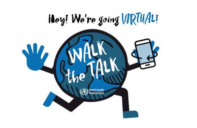 Virtual Walk the Talk Mascot