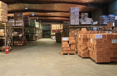 Bodega en Panama. Fondo Estratégico de la OPS