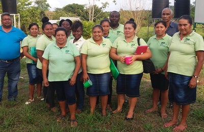 Healthcare workers trained in cervical cancer screening