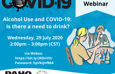 alcohol use and covid19 belize webinar