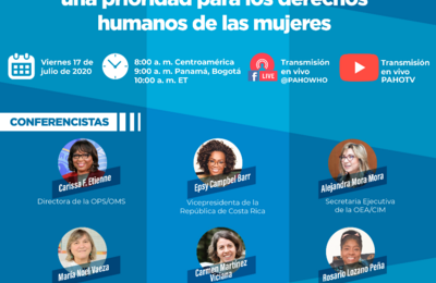 Conversatorio: Salud mental en medio de la pandemia por COVID-19: una prioridad para los derechos humanos de las mujeres