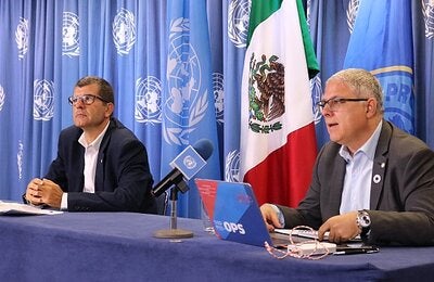 Cristian Morales y Jean-Marc Gabastou