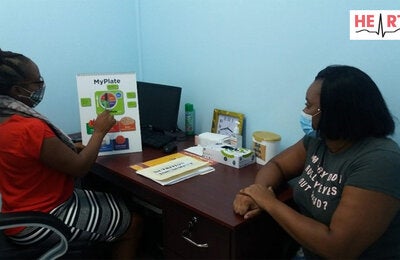Nutrition counsellng in St Lucia