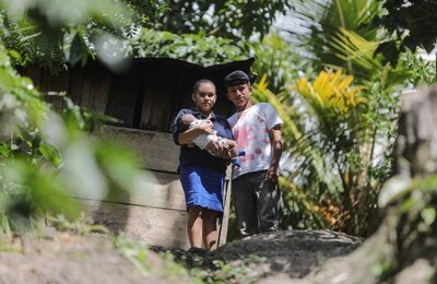 Madre adolescente Nicaragua 