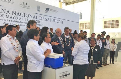 Arranca en México la Segunda Semana Nacional de Salud 2018 