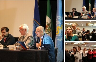 Especialistas del Departamento de Familia, Promoción de la Salud y Curso de Vida se reúnen en México 