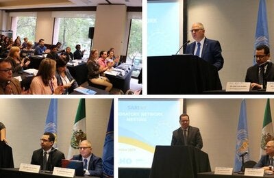 Laboratorios de SARInet, se reúnen en México para consolidar los conocimientos sobre vigilancia de influenza y otros virus respiratorios en las Américas 