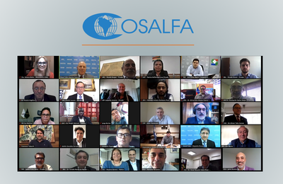 Foto de los delegados de la COSALFA