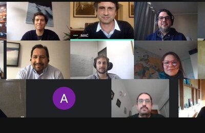 Conferencia de Prensa Internacional sobre Sub Mesa de Datos en Chile 