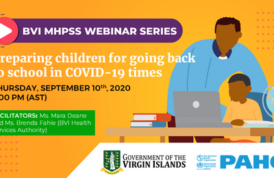 Preparing children for going back to school in COVID-19 times - September 10th