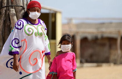 Madre y niña Wayuu