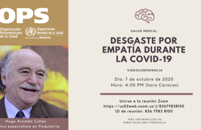 Videoconferencia Salud Mental