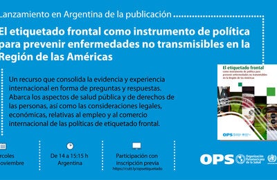 Evento etiquetado frontal de alimentos