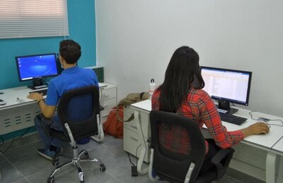 Photo of the cancer registry unit