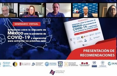 Reflexiones sobre la respuesta de México ante la pandemia de COVID-19 