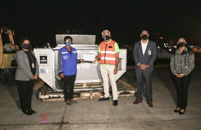 Arrival of COVID-19 vaccine through COVAX mechanism