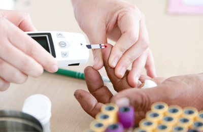 medição diabetes