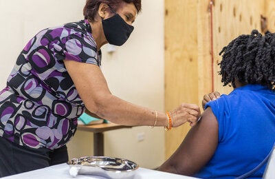 COVID-19 vaccination in the Region