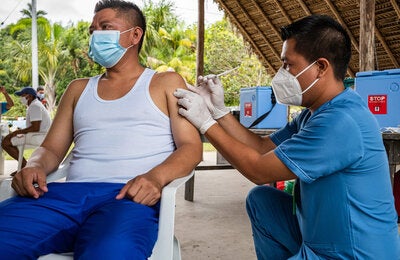 COVID-19 vaccination in the Americas