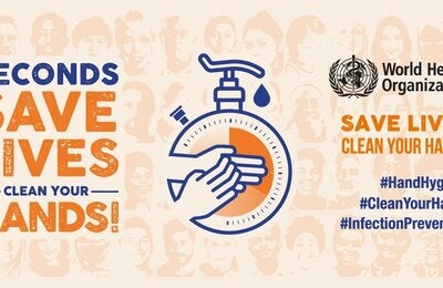 Save lives clean your hands