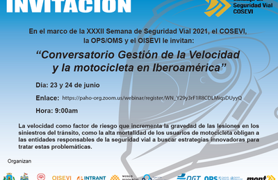 Invitación al evento virtual