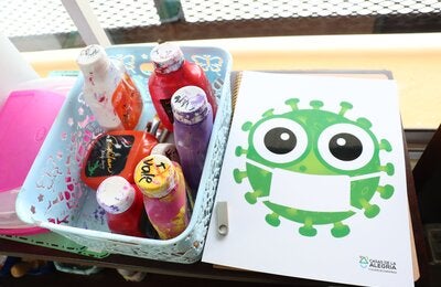 Una de los materiales didácticos utilizados durante las actividades