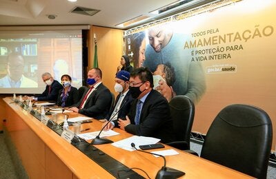 OPAS participou do lançamento da campanha “Todos pela amamentação. É proteção para a vida inteira”