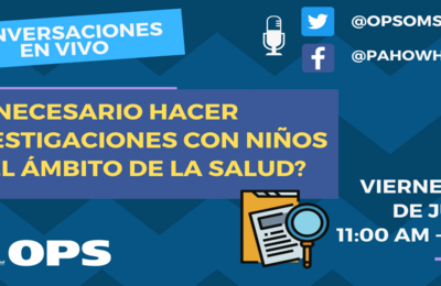 live conversation on social media about ethics and research with children