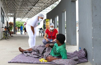 Aracaju vacina população de rua